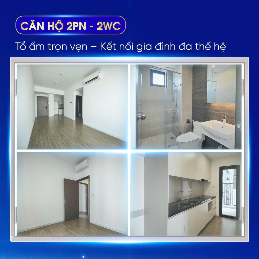 Căn 2PN - 2WC Picity Sky Park