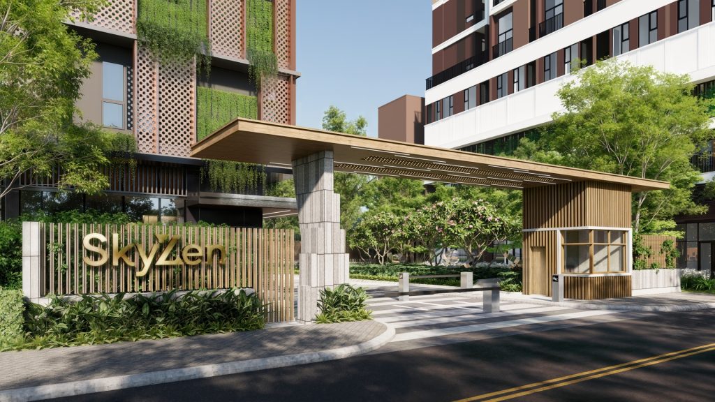 Cổng vào Picity Sky Zen Phạm Văn Đồng