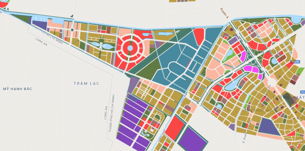 Bản đồ Quy hoạch Tân Thới Nhì Hóc Môn Bản đồ Quy hoạch Tân Thới Nhì Hóc Môn