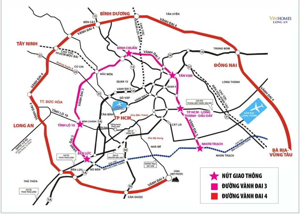 Tổng quan đoạn tuyến Vành Đai 3 Long An